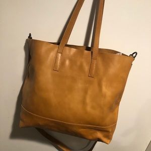 Fashionable Local + Global Leather Tote Bag